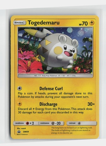 Togedemaru - SM09 Holo Promo Sun & Moon Promo Pokemon Near Mint