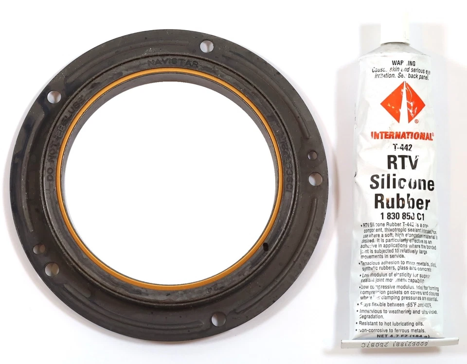 Sello principal trasero original Ford F4TZ-6701-A para 1994-2003 7,3 L Powerstroke diésel Foto 2 de 4