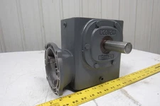 Boston Gear F26-50-B7-G Worm Gear Speed Reducer 50:1 56C  Quill In/ 1-1/8" Out