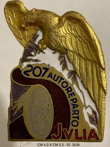 Alpini 207° AUTOREPARTO JULIA DIST. ROYAL ARMY CAMPAIGN OF GREECE AND RUSSIA