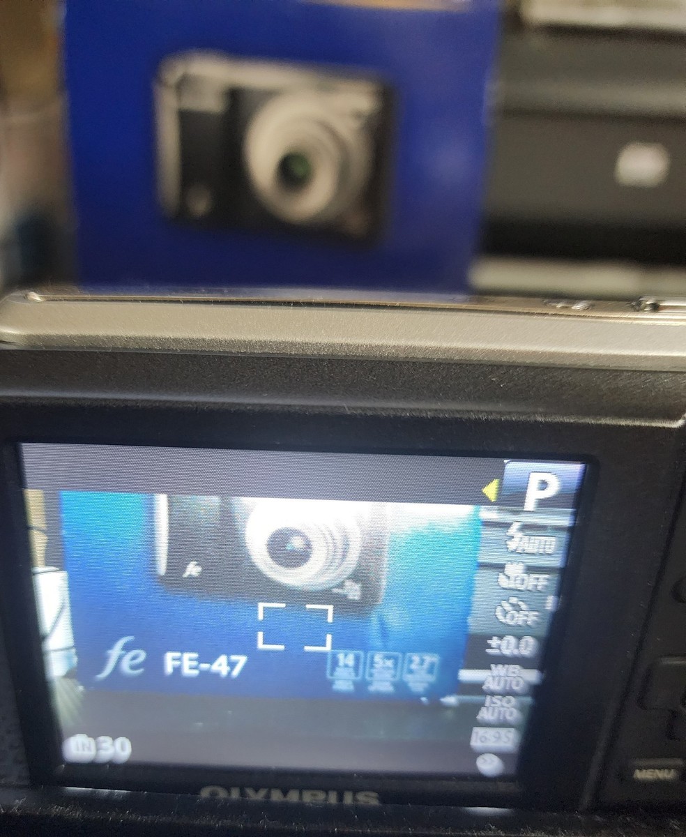 Olympus FE FE-47 14.0MP Digital Camera - Black for sale