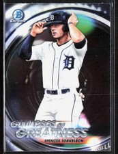 2020 Bowman Chrome SPENCER TORKELSON Glimpses of Greatness GOG-ST Detroit Tigers