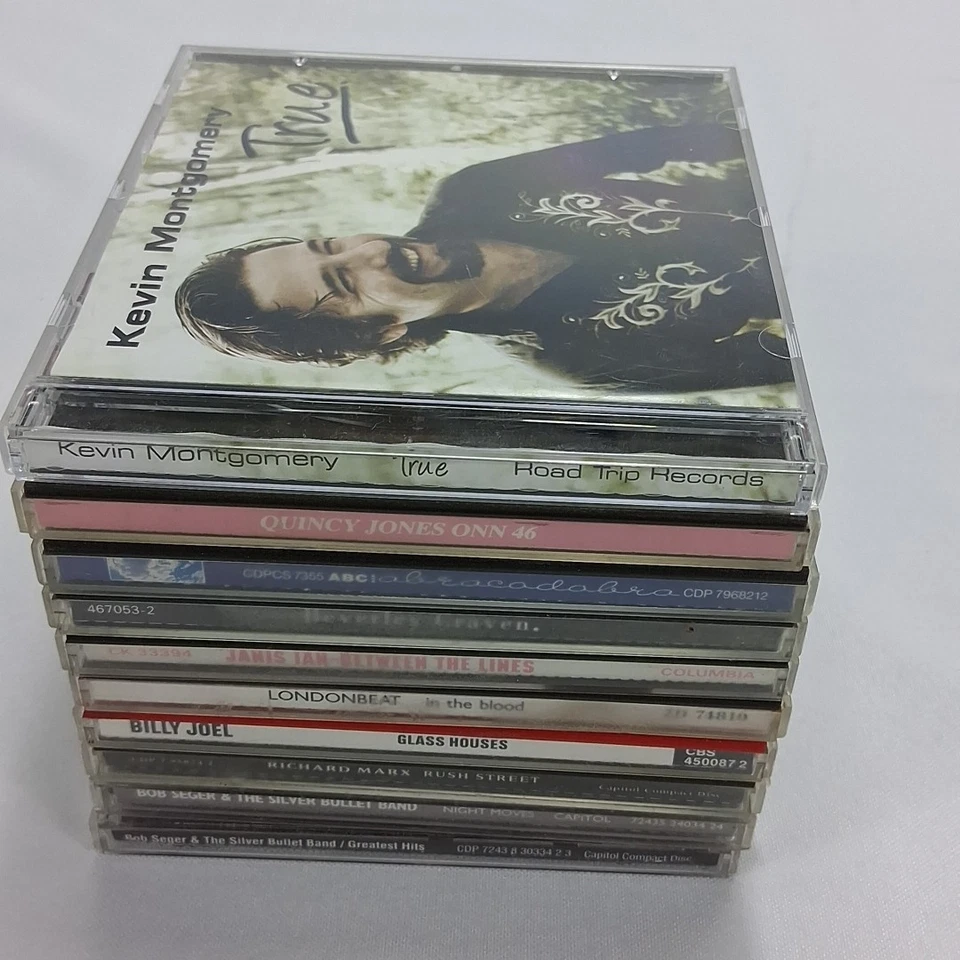 Lot of 10 Pop/Rock CDs: Billy Joel, Bob Seger, ABC, Janis Ian, Richard Marx Foto 3 de 4