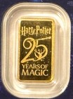 2026 PAMP Suisse Harry Potter 25th Anniversary 1/2 g Gold Bar in TEP — photo 3