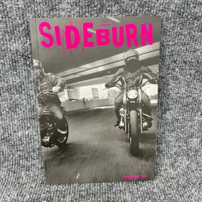 SIDEBURN Magazine #8 Flat Track Dirt Bike Motorcycle Racing Culture - Image 1 of 4