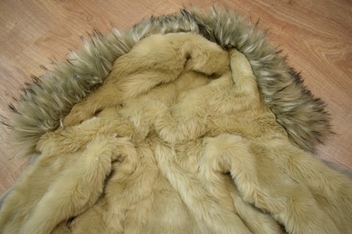 🧡 Blonde No.8 🧡 4 Jahreszeiten Parka Mantel Echtfell Besatz 36 beige grau 🧡 - Bild 21 von 24