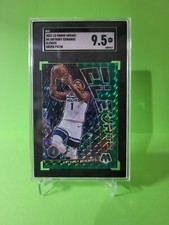 2022-23 Mosiac Anthony Edwards #5 Elevate GREEN PRIZM Timberwolves SGC 9.5