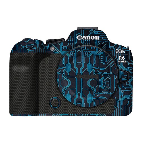 For Canon R6 Mark ii Skin Protective Sticker Wrap Skin Wave Gold White Aluminum - Picture 22 of 30