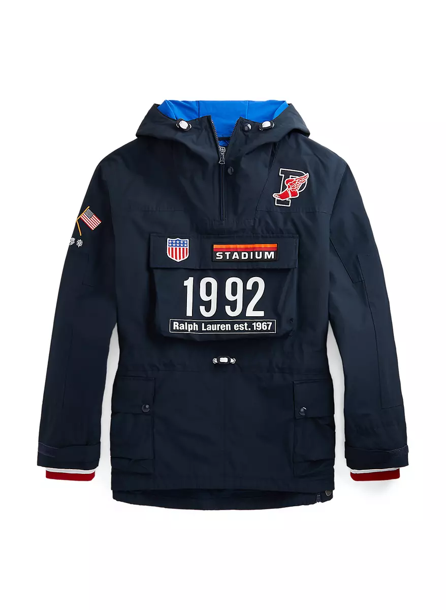 Polo Ralph Lauren Tokyo Stadium Anorak Jacket 1992 Pwing Size XL