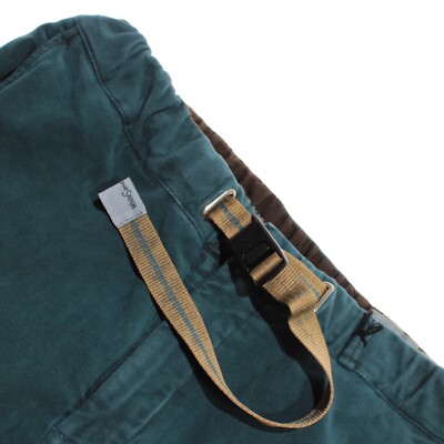 White Sand NWT Slim Fit Chinos / Casual Pants Size 50 34 US In Blue Cotton Blend
