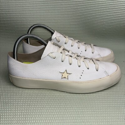 Star Leather Converse White Leather Shoes Womens Converse CHUCK