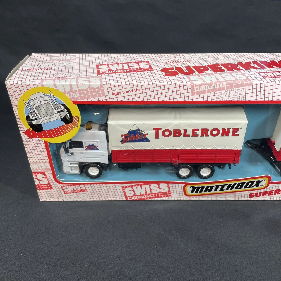 SUPER SUPER RARE - Matchbox Super Kings K-122 DAF Swiss Collection ‘TOBLERONE’ - Image 3 of 4