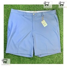 Peter Millar Summer Sport Performance Stretch Golf Shorts 34 Waist BLUE Camo