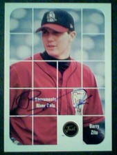 BARRY ZITO  SACRAMENTO RIVER RATS AUTHENTIC LIMITED EDITION AUTOGRAPH CARD 