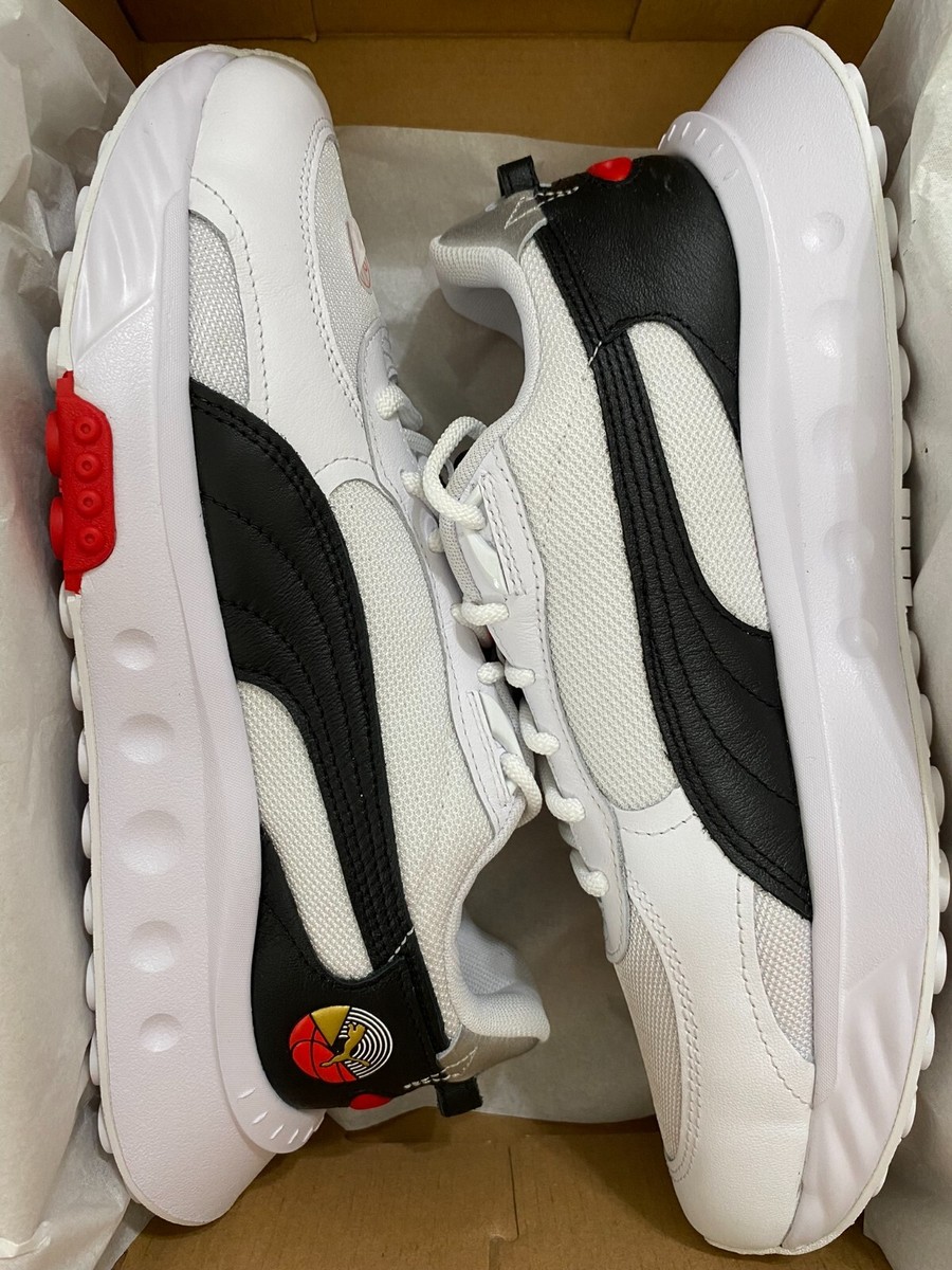 PUMA WILD RIDER AS 382552-01 WHITE/BLACK/RED MEN'S RUNNING