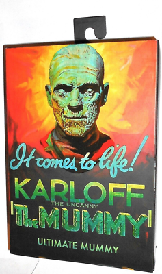 Neca horror classics 7 inch Boris Karloff ULTIMATE MUMMY complete