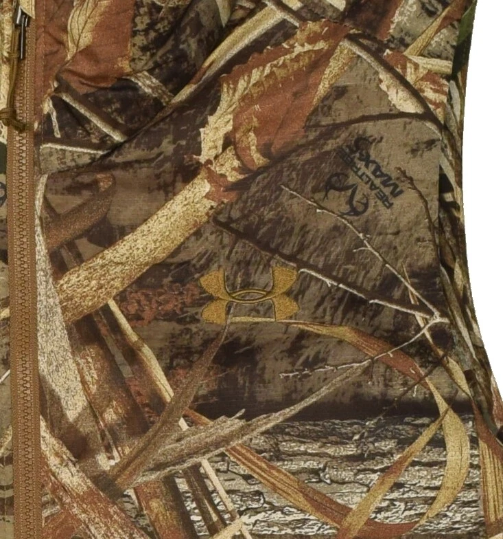 Under Armour Men's Camo Flyway Down Packable Vest-Realtree - Image 4 of 4