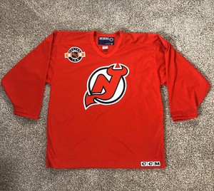 red goalie jersey