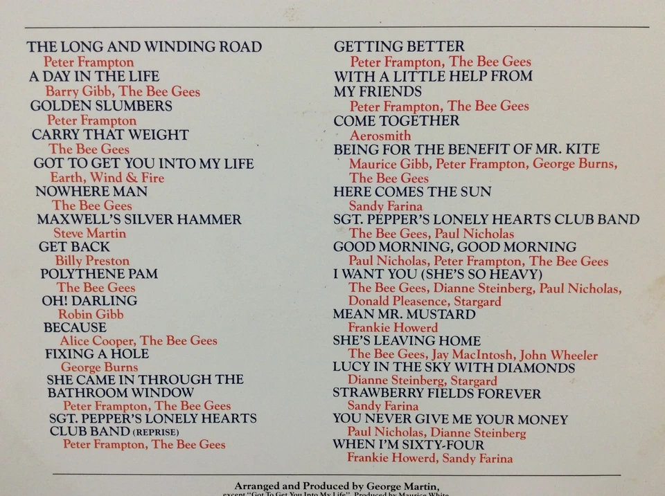 Sgt Pepper’s Lonely Hearts Club Band Soundtrack LP Album RS24100 Film 70’s USA - Image 3 of 4