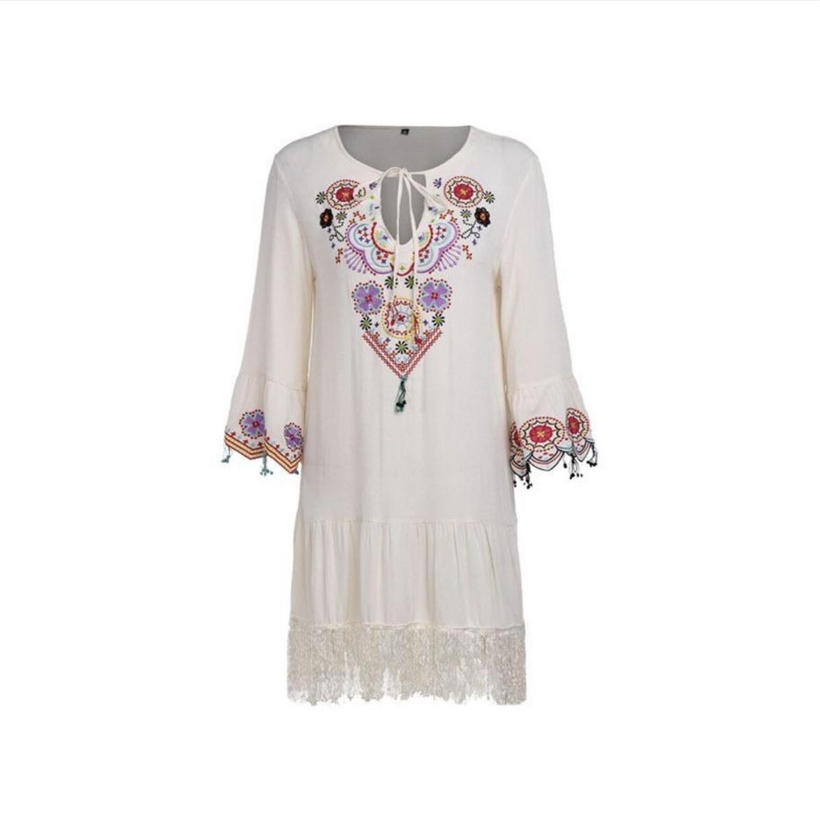 green emerald velvet dress Libertine Lace Mini Dress in Multicolor