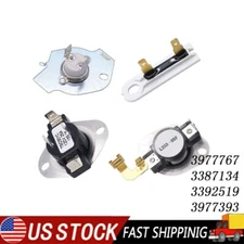 3387134 Dryer Thermostat 3977393,3392519,3977767 Thermal Fuse Kit for whirlpool