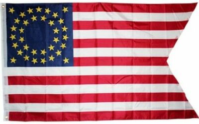 35 STAR 7TH CAVALRY GUIDON FLAG NEW 3x5ft better quality usa seller 5x3 banner