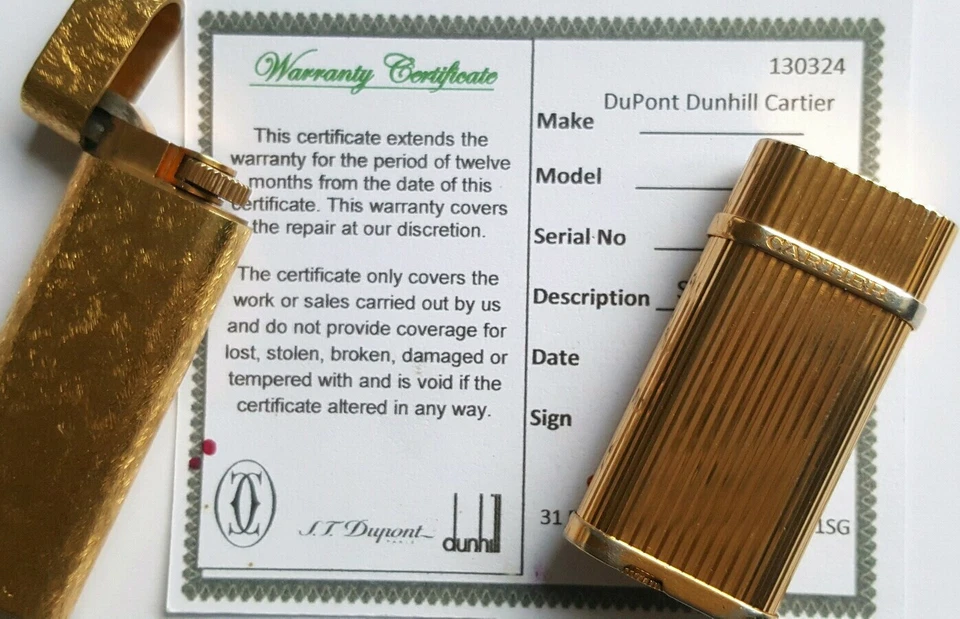 Cartier Lighter Service and Repair All Models 1 Year warranty - Image 3 of 4