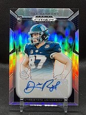 DAX RAYMOND 2019 PRIZM DRAFT SILVER PRIZM AUTO RC BEARS UTAH STATE AGGIES
