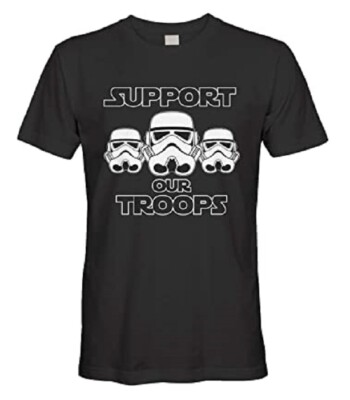 Star Wars Support Our Troops Stormtrooper T-Shirt S M L XL 2XL