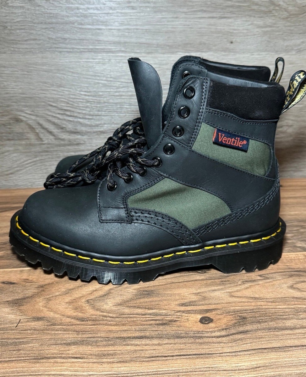 Dr. Martens 1460 Made In England Padded Panel Lace Up Brown  display picture 3