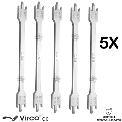 Dentaire Support Positionneur Mesure Support Hauteur Jauge 22mm Orthodontique 5X - Photo 1/4
