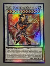 YUGIOH T.G. HALBERD CANNON ASIA ENGLISH EDITION CR02-AE067 ULTIMATE RARE