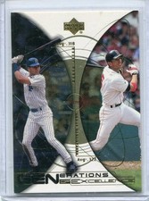2000 Upper Deck Generation Excelled Card Derek Jeter Yankees Near Mint # GE 9