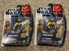 2 Star Wars toys Clone Wars Savage Opress CW3 NEW 2012