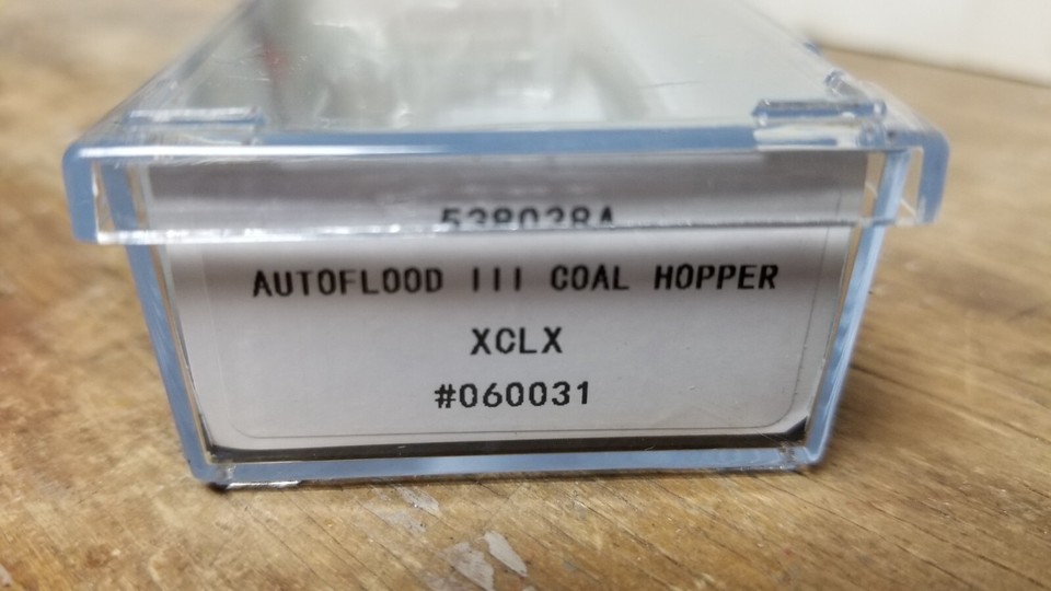 XCLX RR AutoFlood III Rapid Discharge Coal Hopper 060031 Rapido 538038A ...