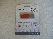 PNY USB 3.0 Flash Drive 128GB Red NEW