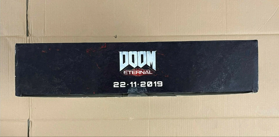 RARE DOOM ETERNAL Retail Box + Limited Poster FALSE Release Date 11-22-2019 NEW! - Bild 3 von 4