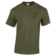 OFFICIAL 29 Commando Royal Artillery Dagger Embroidered 100% Cotton T-Shirt