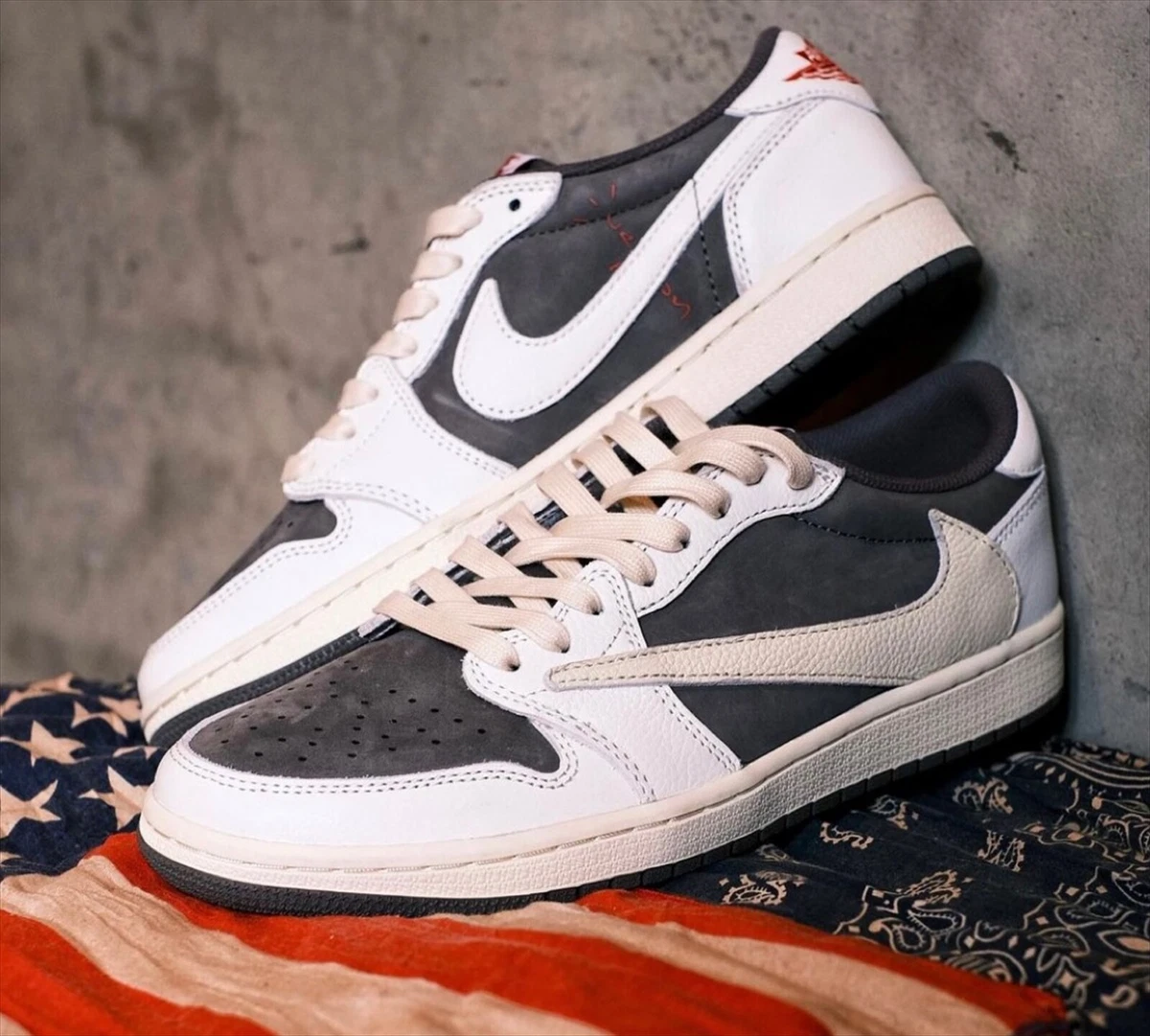 Air Jordan 1 Low x Travis Scott 'Sail and Ridgerock' (DM7866-162) Release  Date. Nike SNKRS