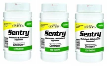 21st Century Sentry Tablets 130 Count Multivitamin X 3 Packs