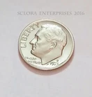Photo of a 1973-S Roosevelt Dime Proof from an eBay listing that sold on Jul 14, 2026