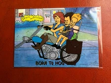 1994 Ultra Fleer Beavis and Butt Head Scratch & Sniff #695 Born To Hog Wild New