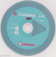 Cubase Le-VST  Desktop Recording Studio - Music Production Software W/Reg. Code