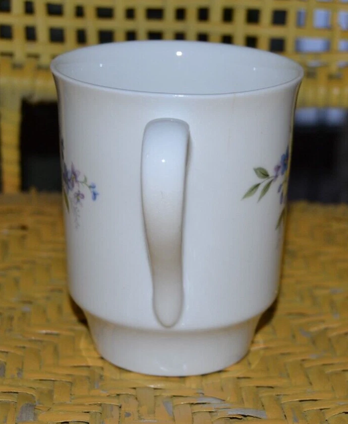 Forget Me Not Floral Royal Windsor England Fine Bone China Mug - C - Image 4 of 4