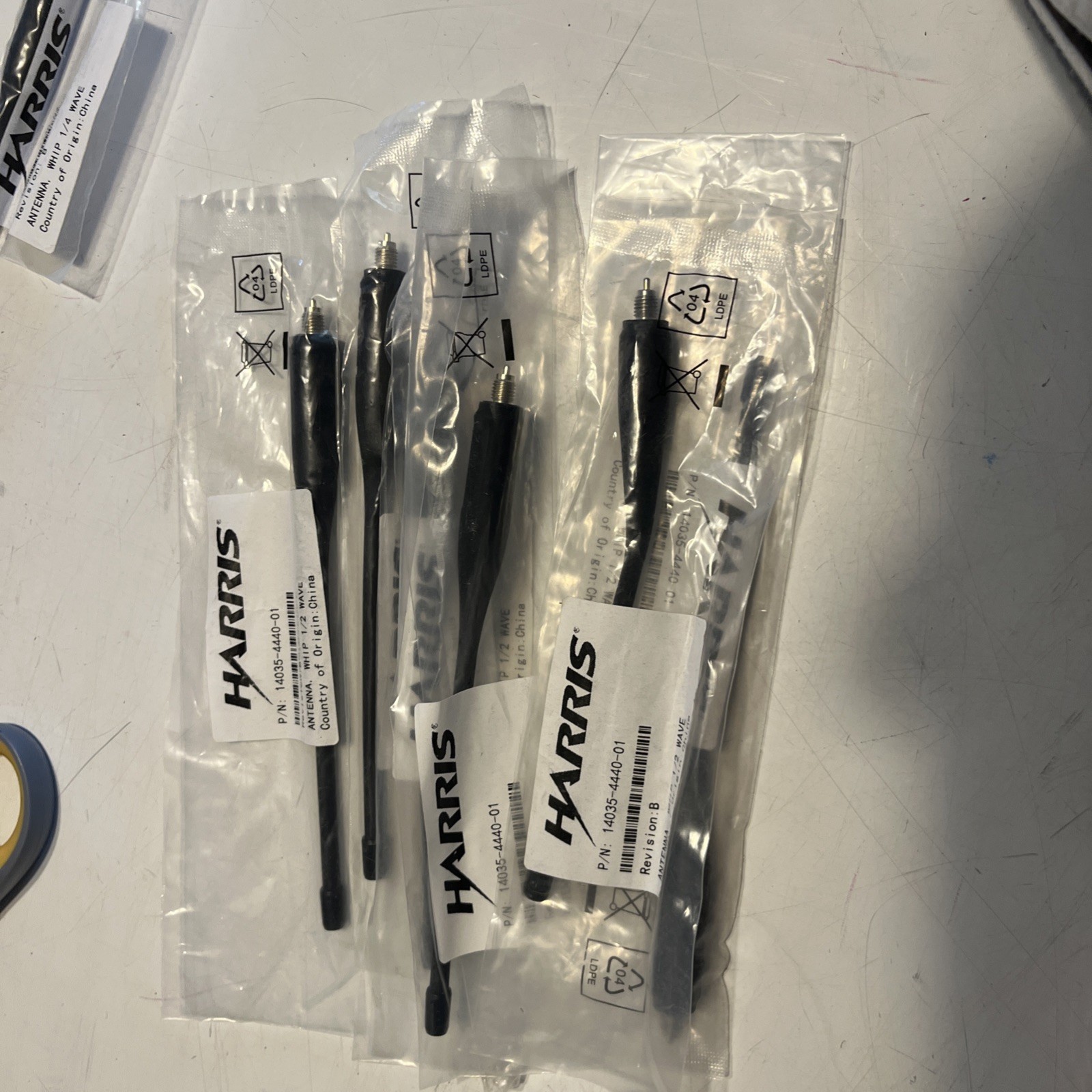 HARRIS 2-WAY 7 1/4” RADIO ANTENNAS 14035-4420-01 | UHF 700/800MHZ