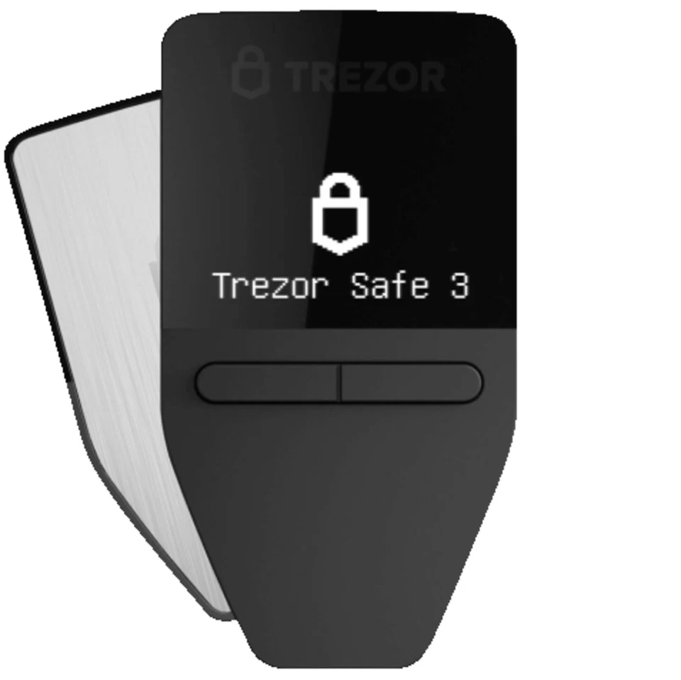 TREZOR Safe 3 - Cosmic Black Bitcoin Wallet