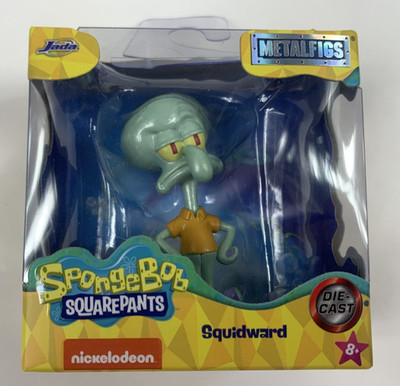 Jada Metalfigs Spongebob Squarepants Squidward Diecast 3'' Figure
