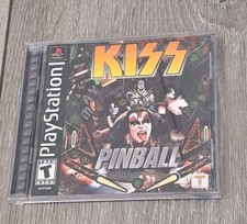 KISS Pinball (Sony PlayStation 1, 2001) Manual Included