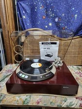 DDP DENON DP-60L Direct Drive Turntable Restored Denon DL-301 MC Cartridge EX 