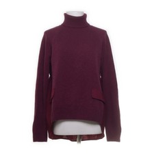 Semicouture, Rollkragenpullover, Größe: L, Lila #sDm